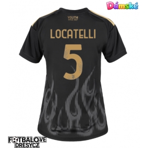 Juventus Manuel Locatelli #5 Dámské Alternativní Dres 2026-27 Krátký Rukáv Juventus Manuel Locatelli #5 Dámské Alternativní Dres 2026-27 Krátký Rukáv